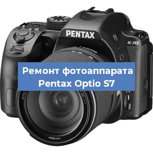 Замена линзы на фотоаппарате Pentax Optio S7 в Перми